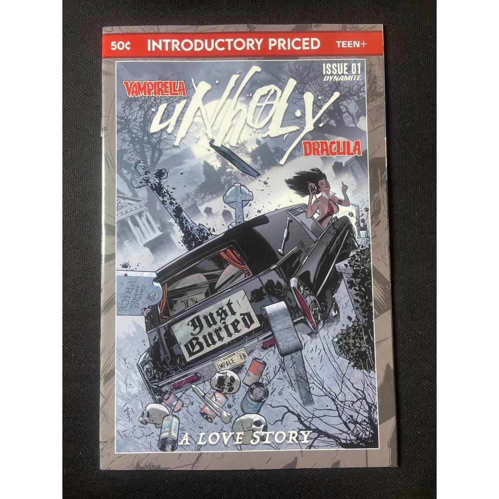 Vampirella Unholy Dracula Comic Issue 01 TEEN+ A Love Story